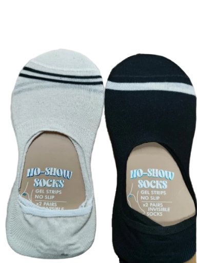 No-Show Socks - 2 pair pack