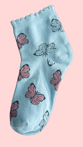 Butterfly Pattern Sock