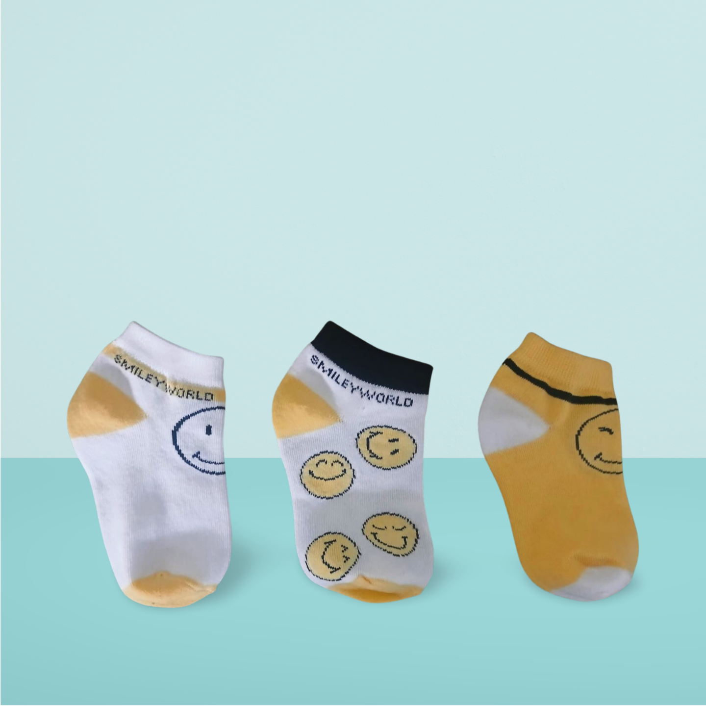 Smiley Face Kids Socks Set