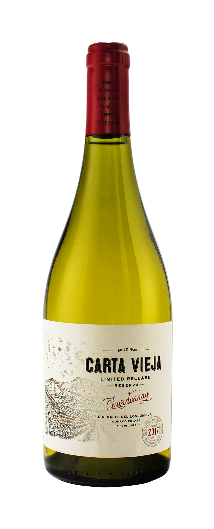 Carta Vieja Limited Release Chardonnay – Bco, Meio Seco - 2017