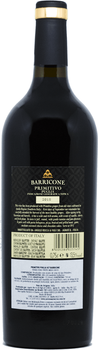 Barricone Primitivo