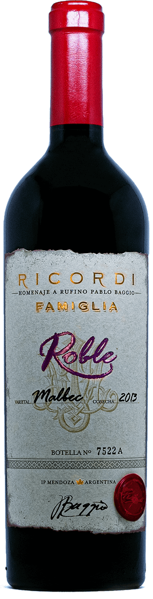 Ricordi Famiglia Malbec – 2013