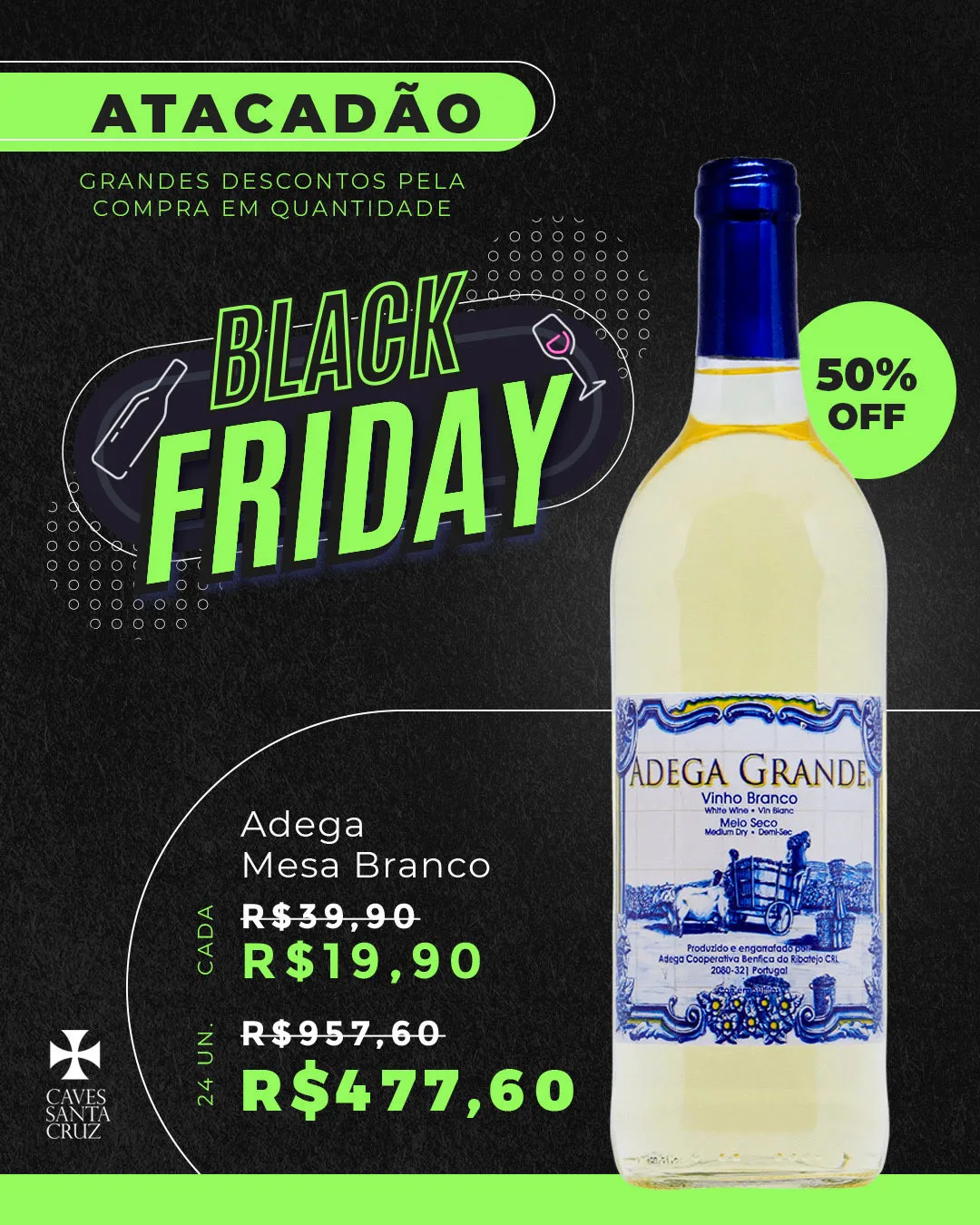 24 x Adega Grande Mesa Branco – 2022