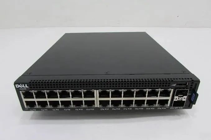 Switch Dell X1026 24 Portas Gigabit Sfp (Recondicionado)