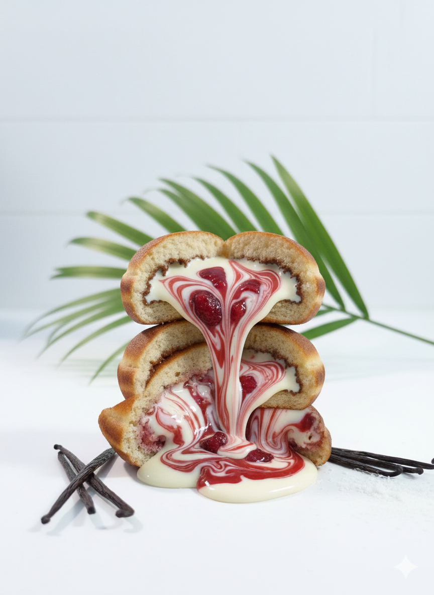 Mokary chocolat blanc - fruits rouges