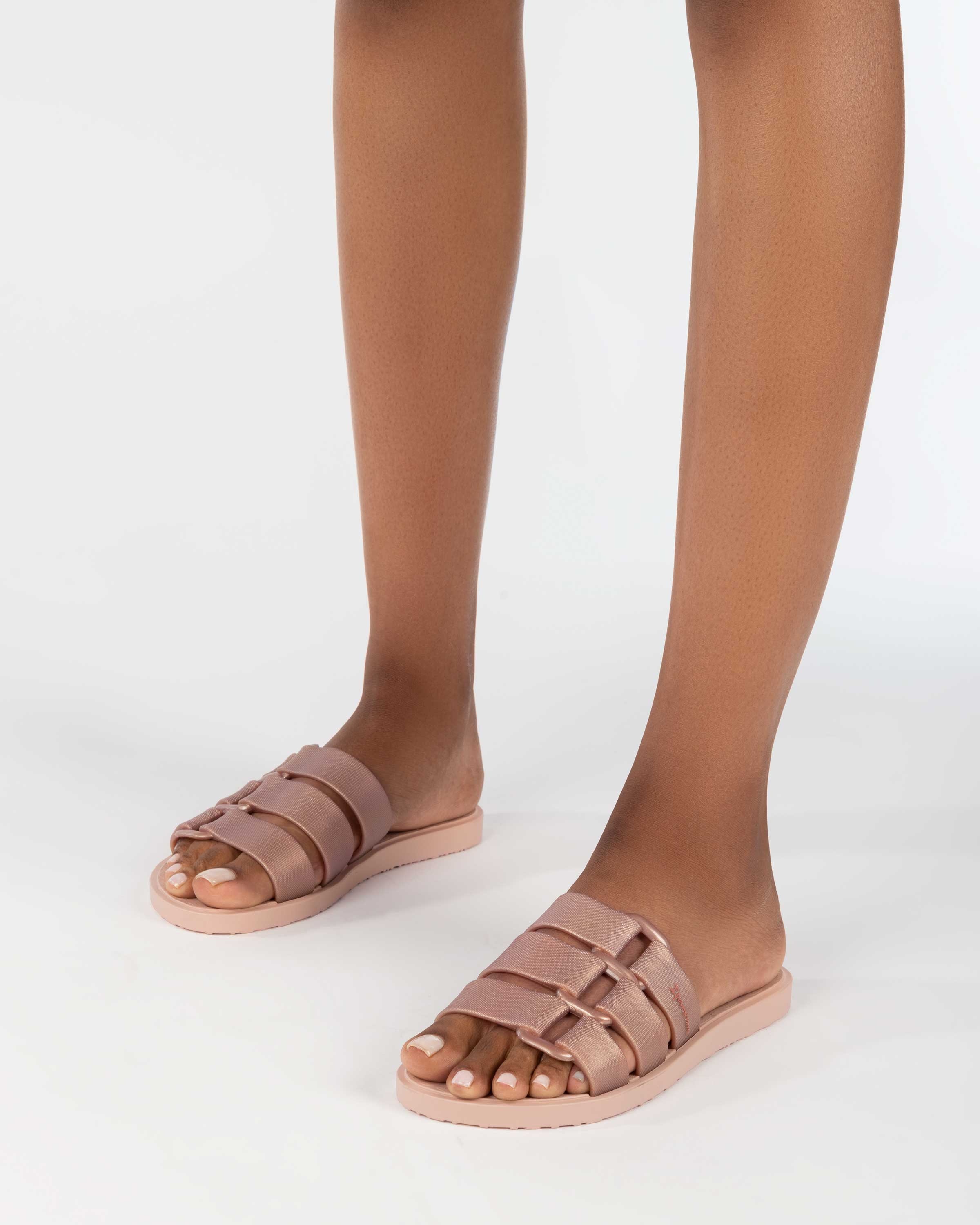 Chinelo Slide Rosa Bold Ipanema