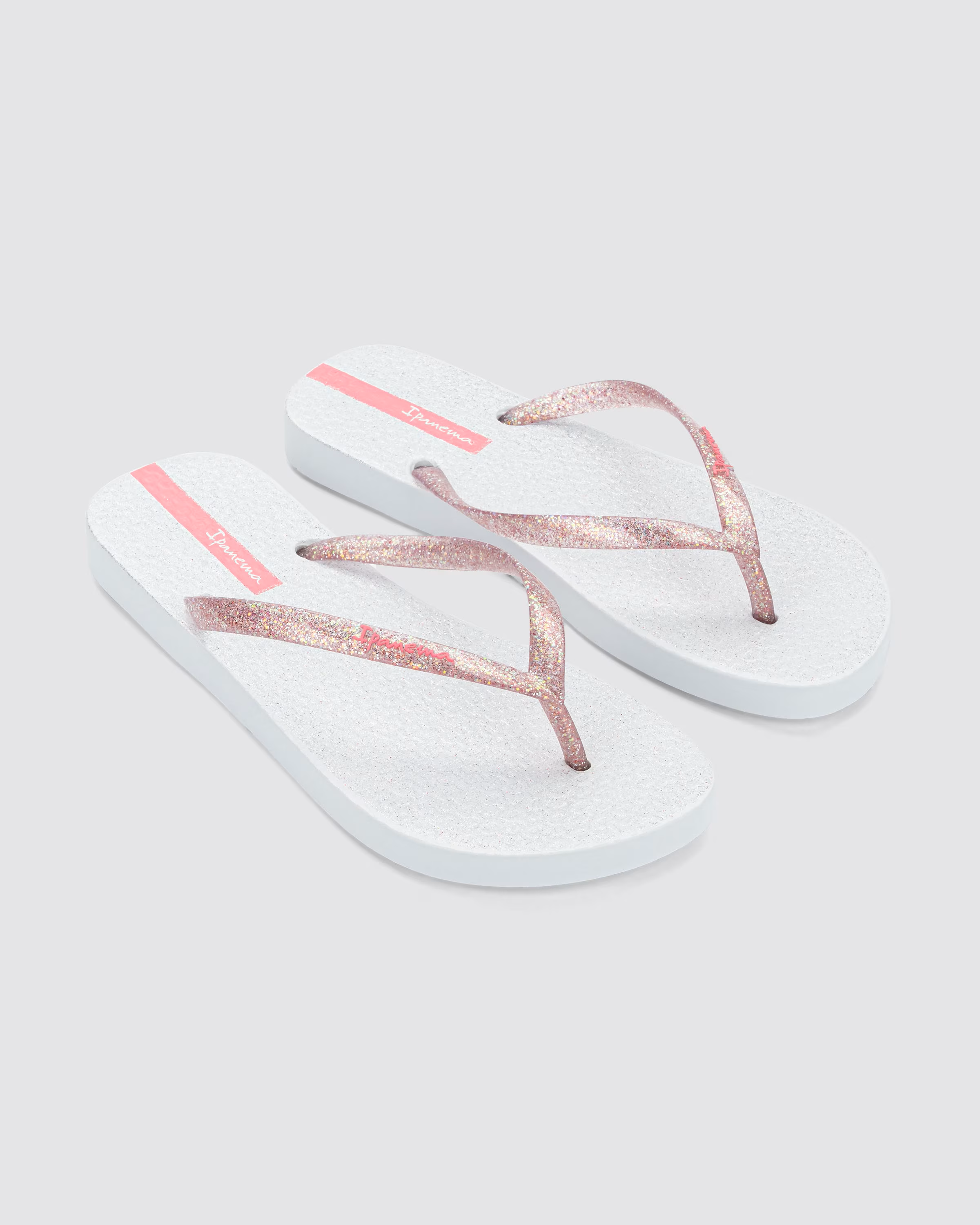 Chinelo de Dedo Branco Glitter Ipanema