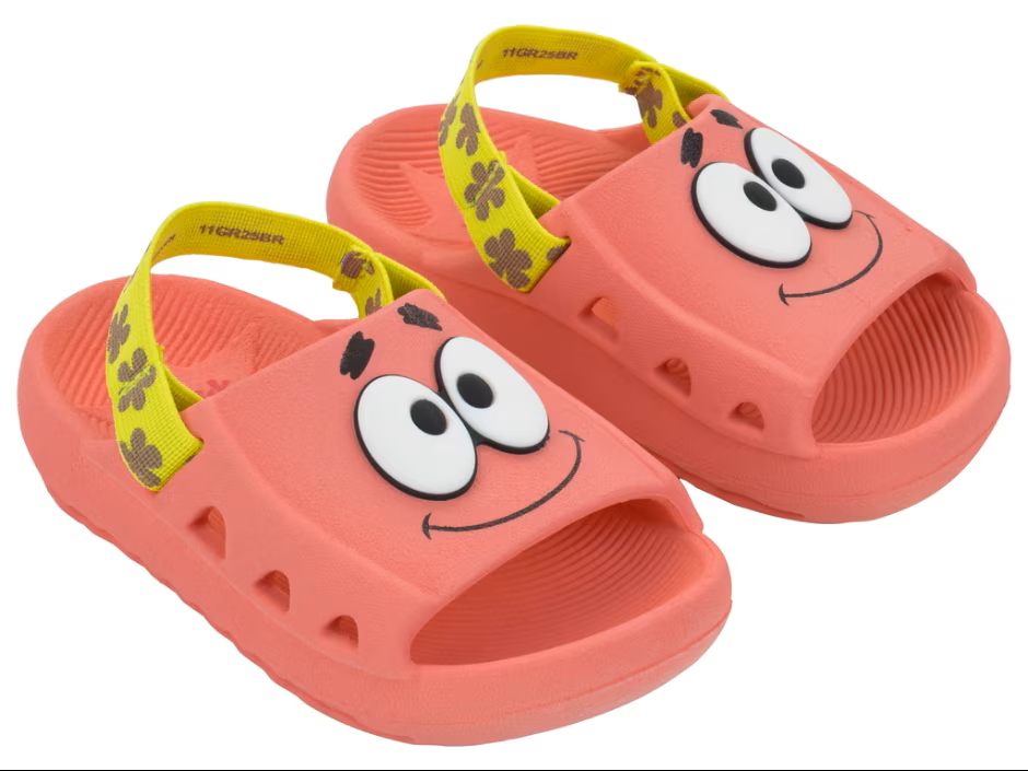 Sandalia Bob Esponja Funny Gaspea Baby