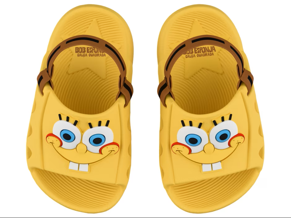 Sandalia Bob Esponja Funny Gaspea Baby