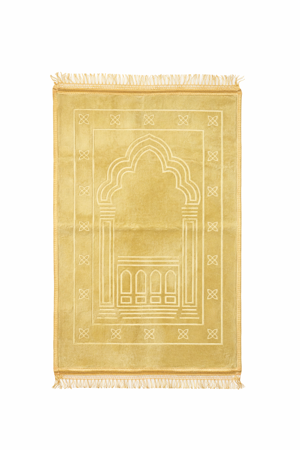Golden Prayer Mat