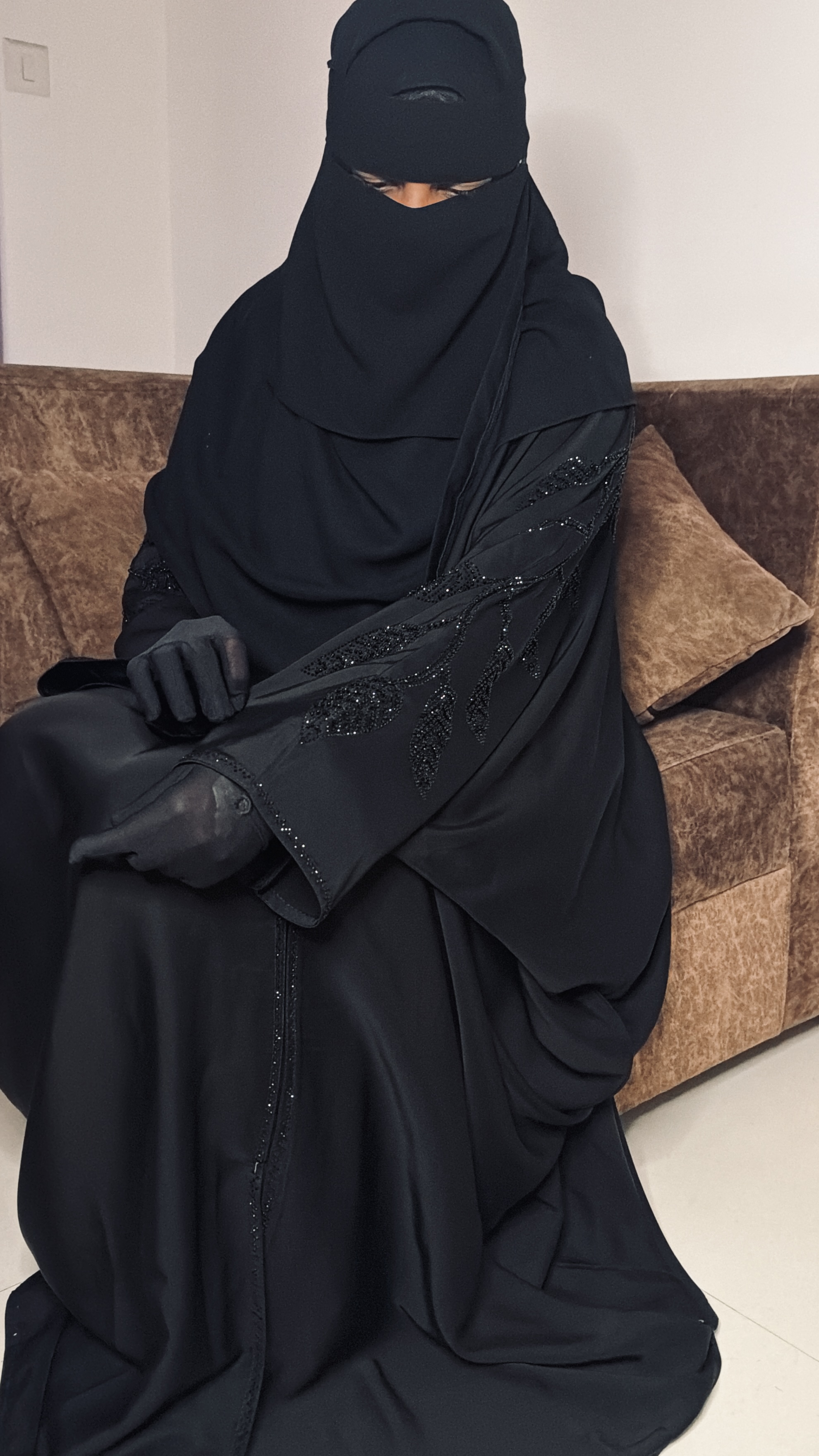 Butterfly Sparkle Abaya