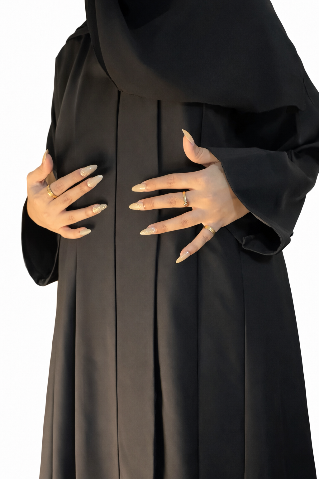 Everyday Abaya – Charcoal Grey & Midnight Black