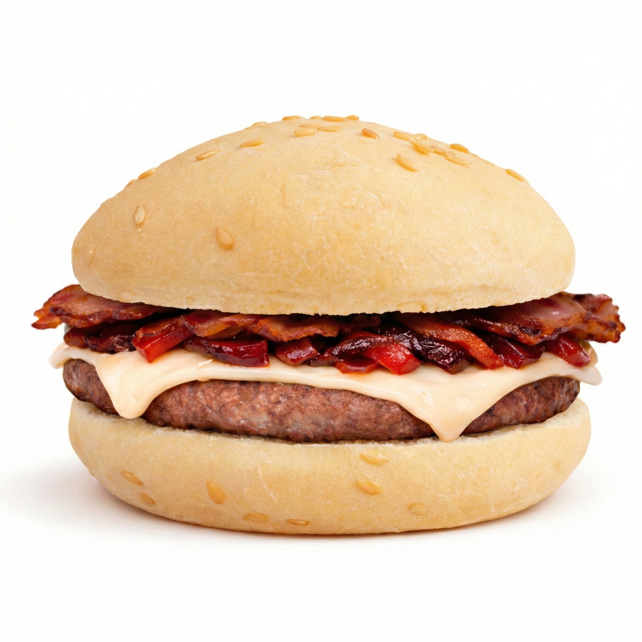 Hamburguesa con Pimientos para celíacos