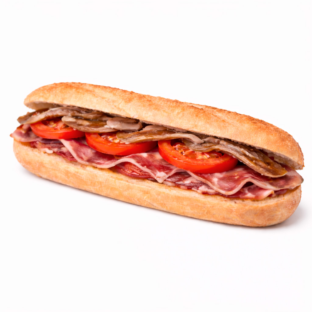 Baguette 20 de jamón
