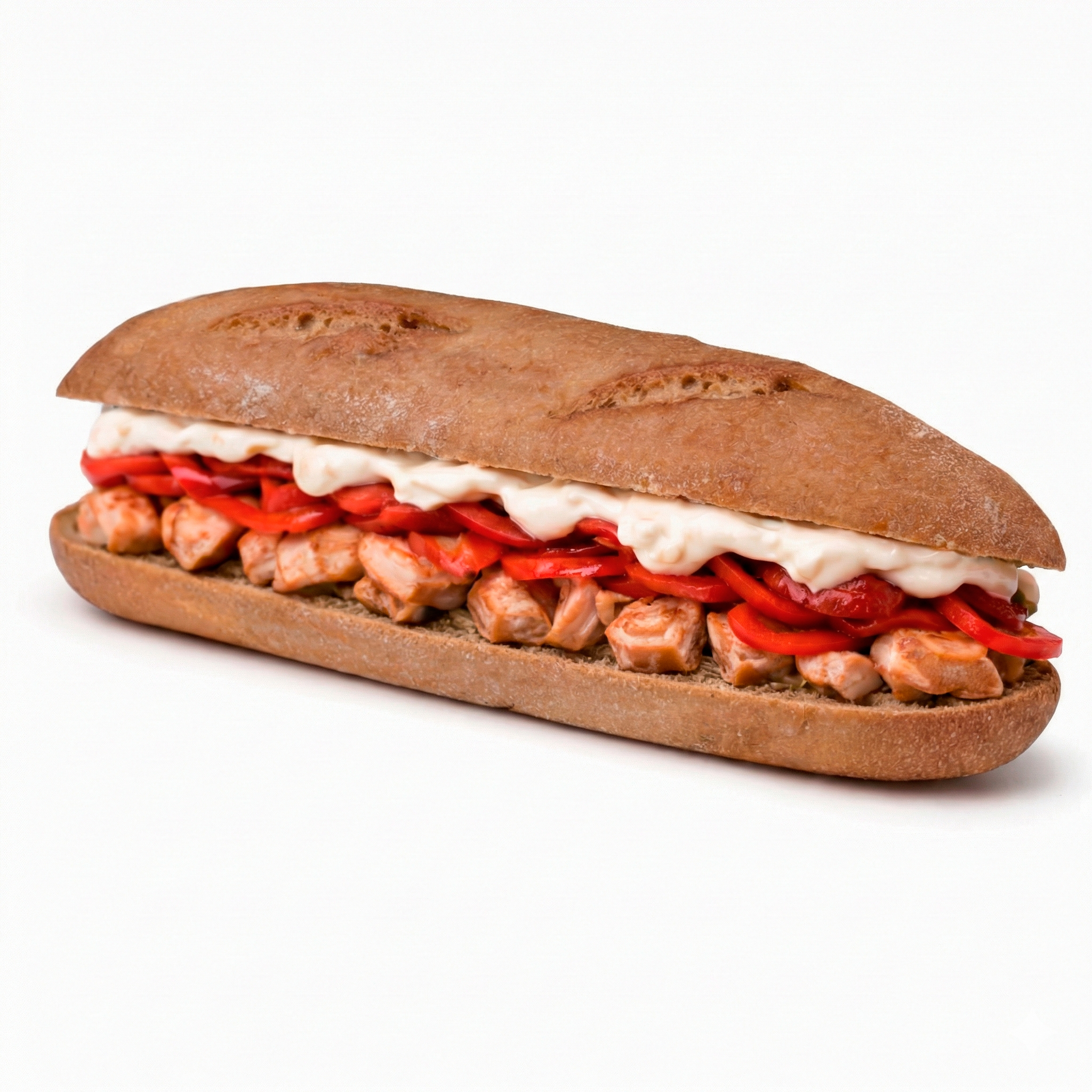 Baguette 8 de pollo para celíacos