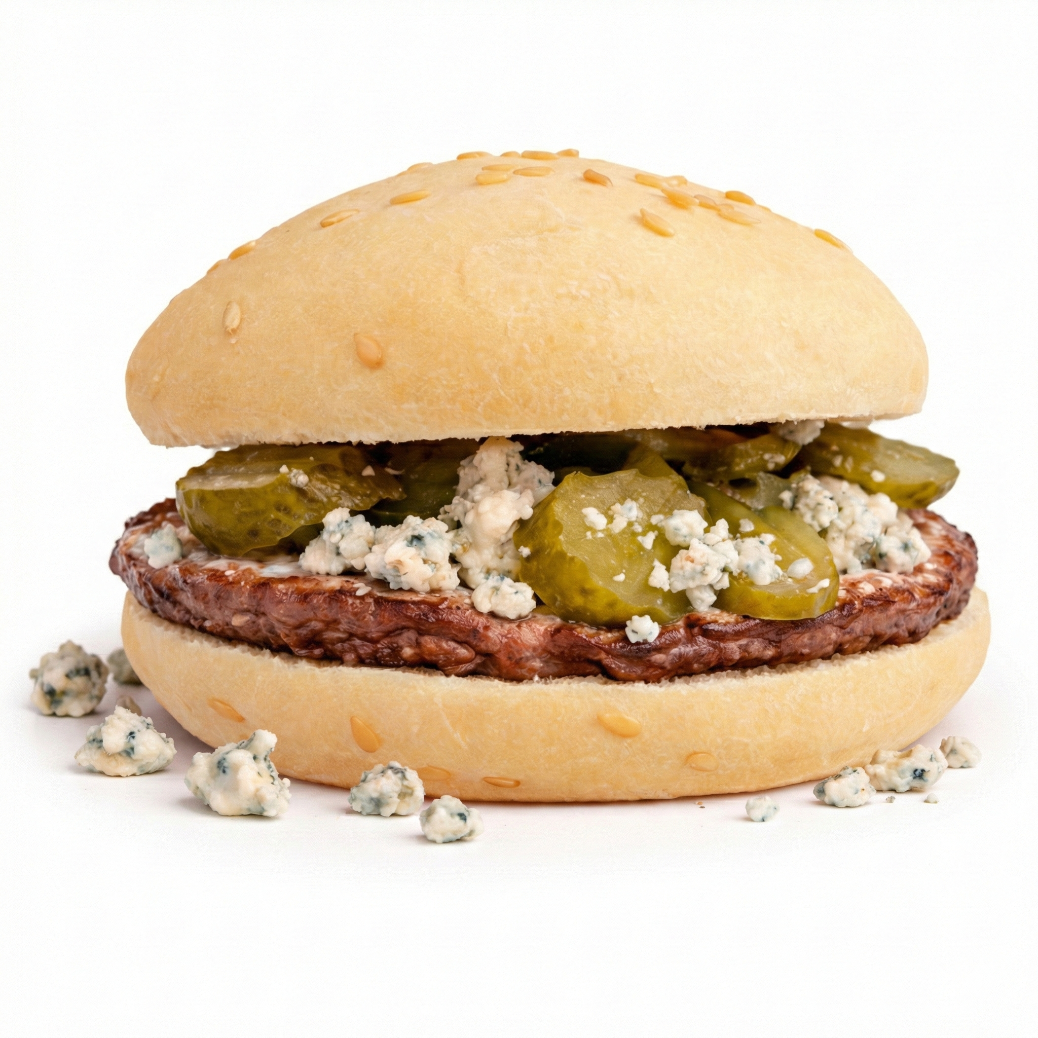 Hamburguesa de ternera Roquefort para celíacos
