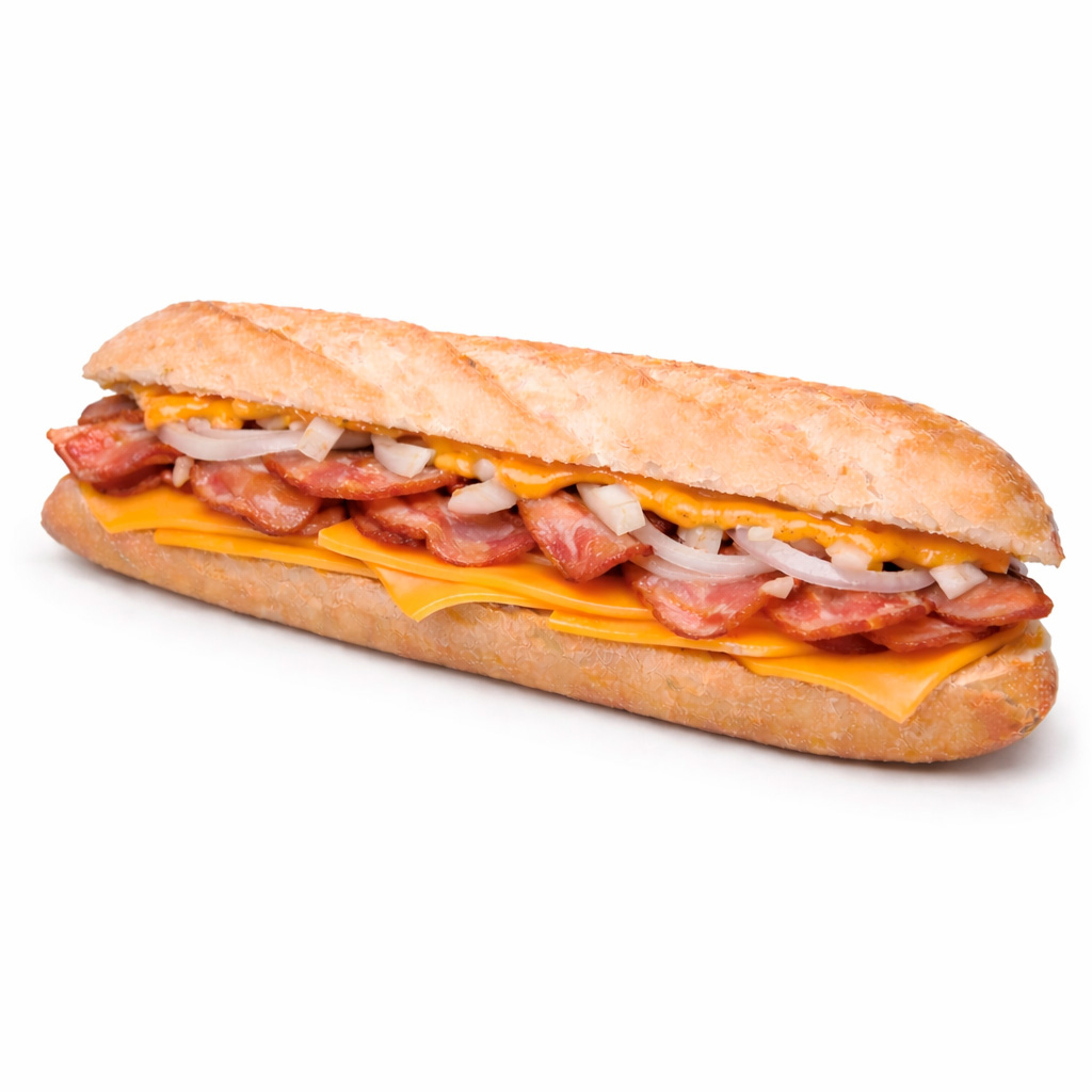 Baguette 03 de bacon