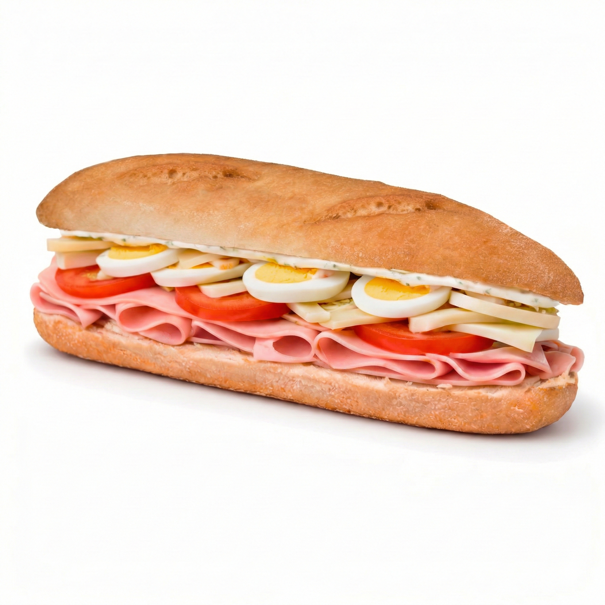 Baguette 22 de jamón york para celíacos