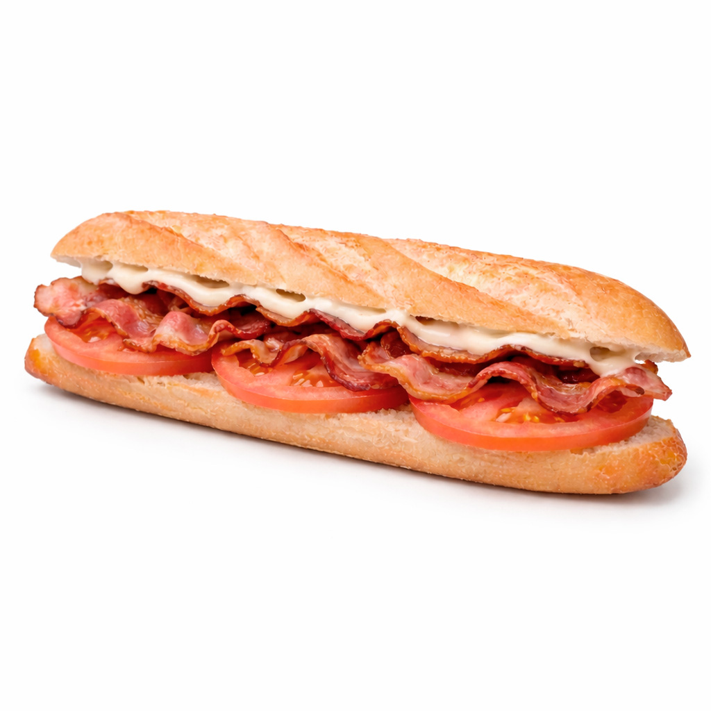 Baguette 3 de bacon