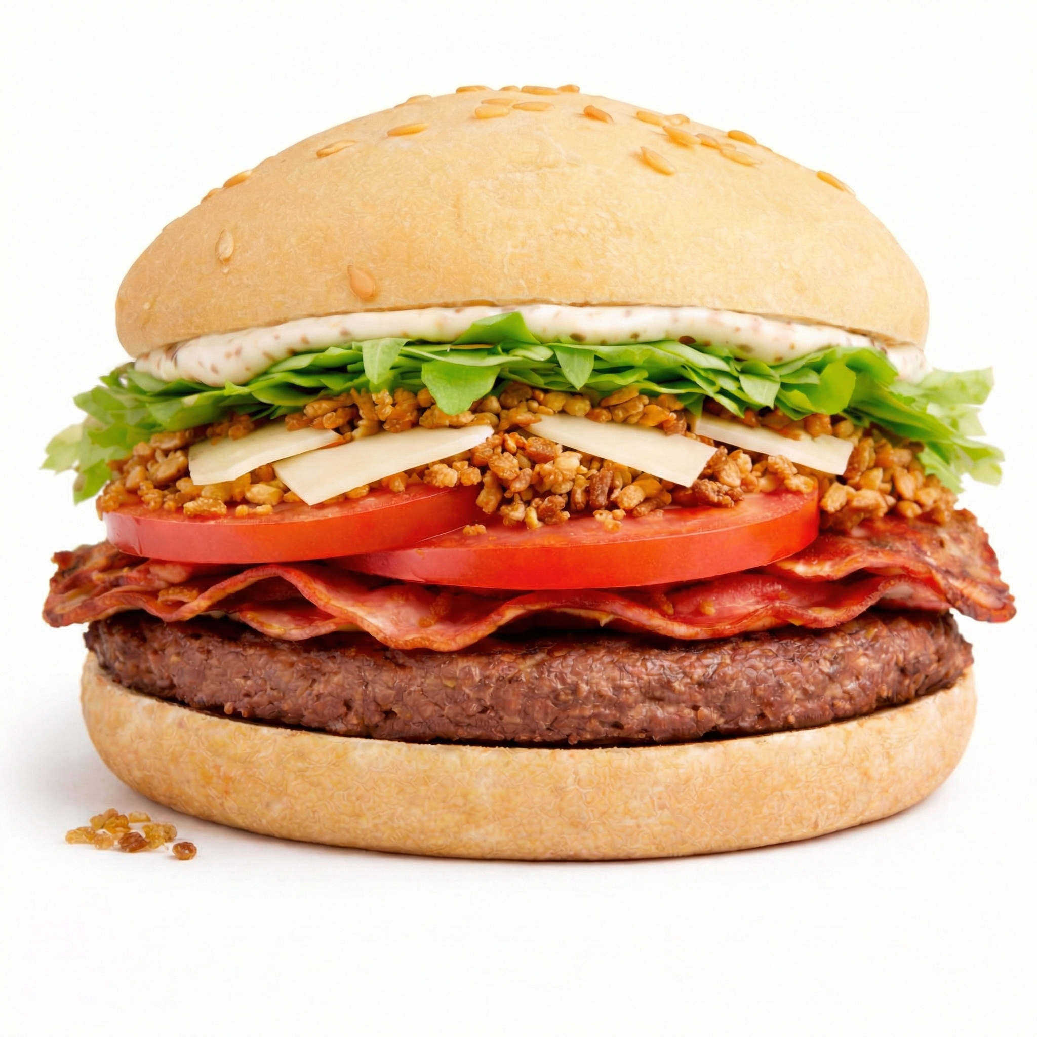 Hamburguesa de ternera Parmesana para celíacos