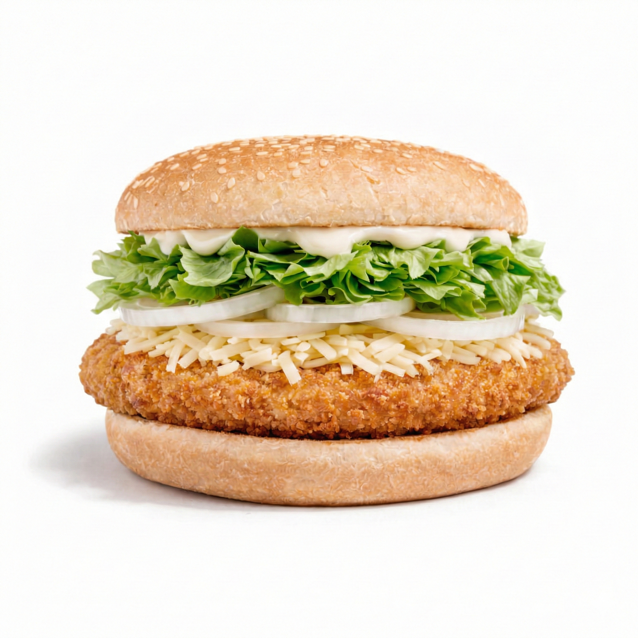 Hamburguesa de pollo César