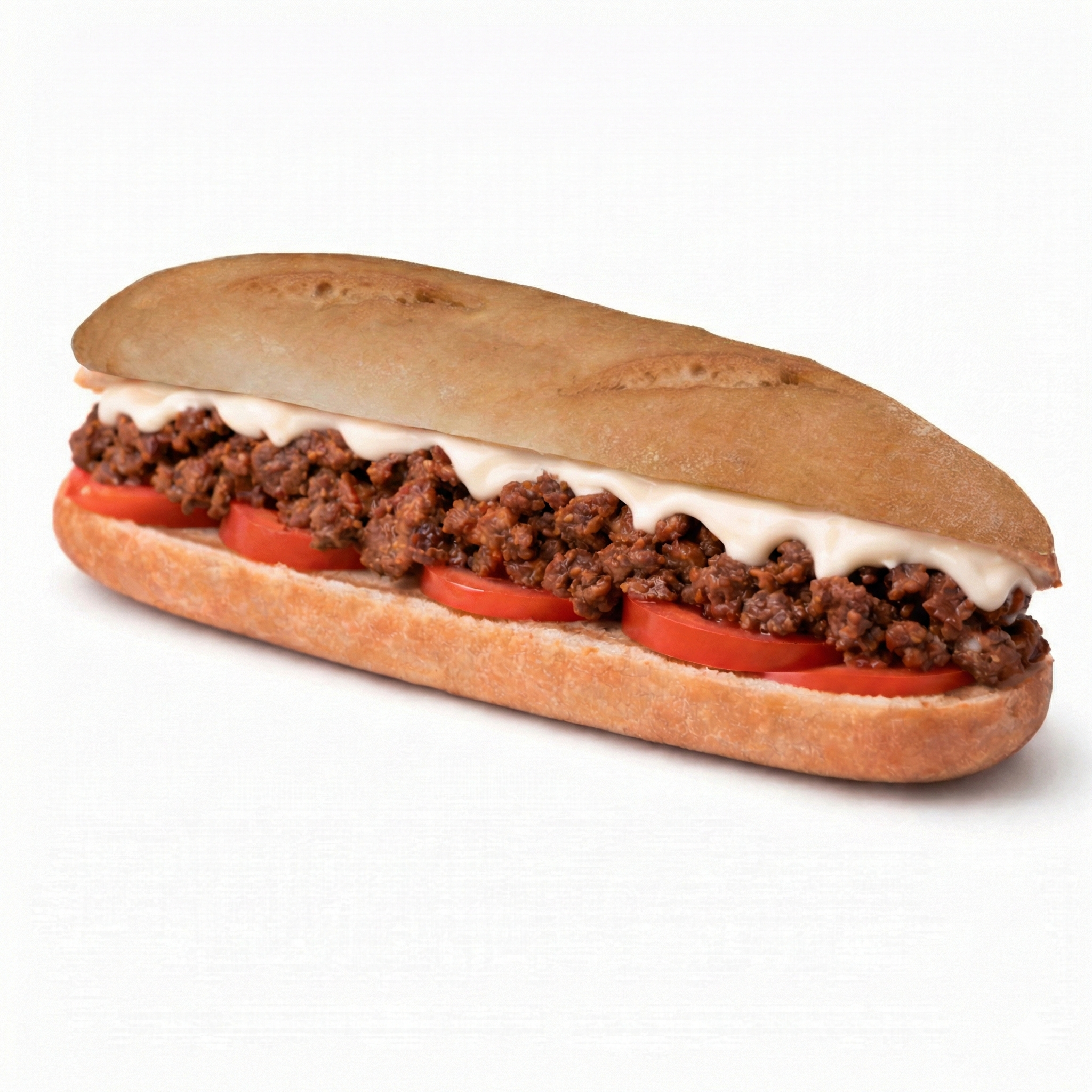 Baguette 27 de carne especiada para celíacos