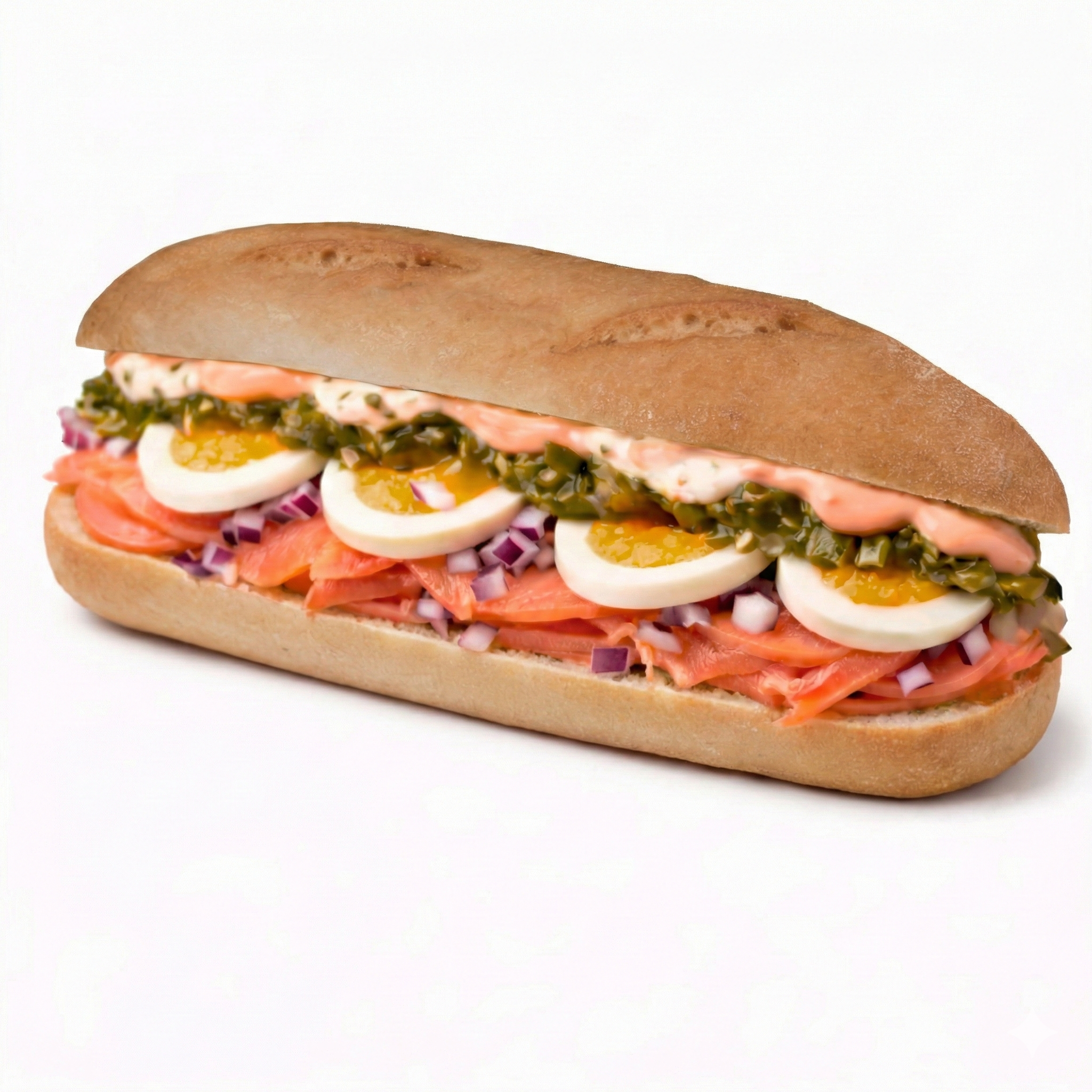 Baguette 016 de salmón para celíacos