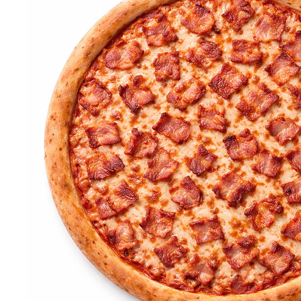 Pizza de Bacon