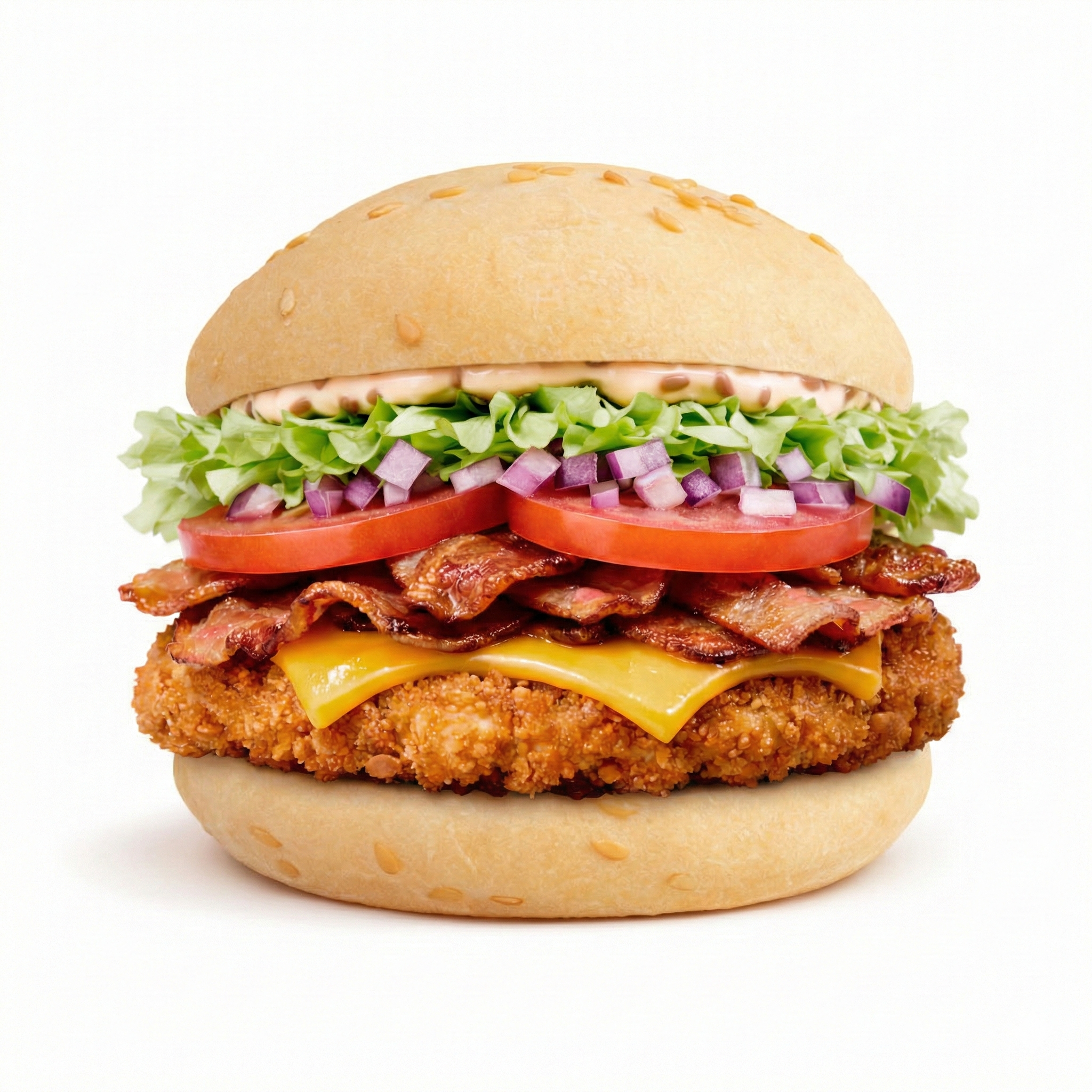 Hamburguesa de pollo Morada para celíacos