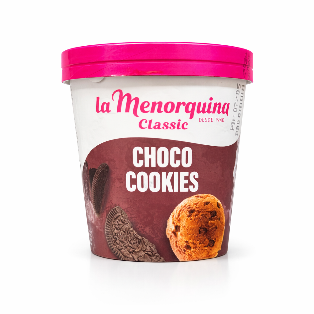 Helado de tarrina grande