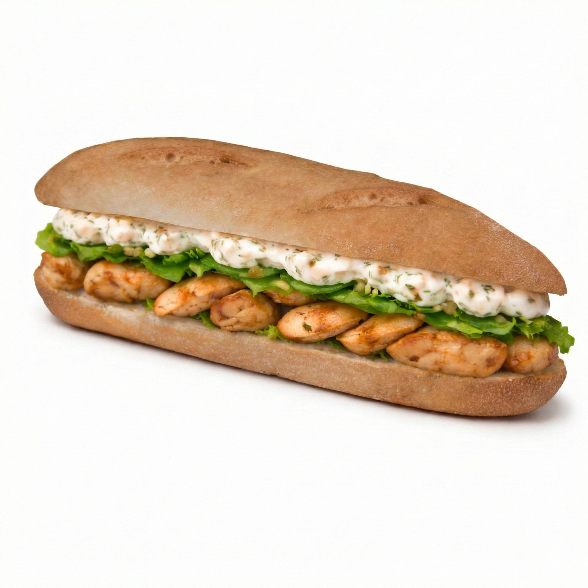 Baguette 010 de pollo para celíacos