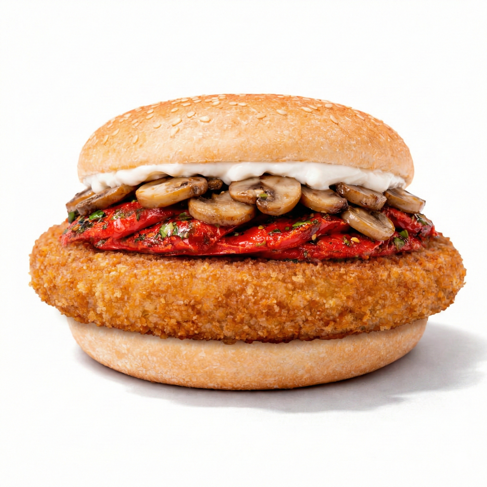 Hamburguesa de pollo Philadelphia