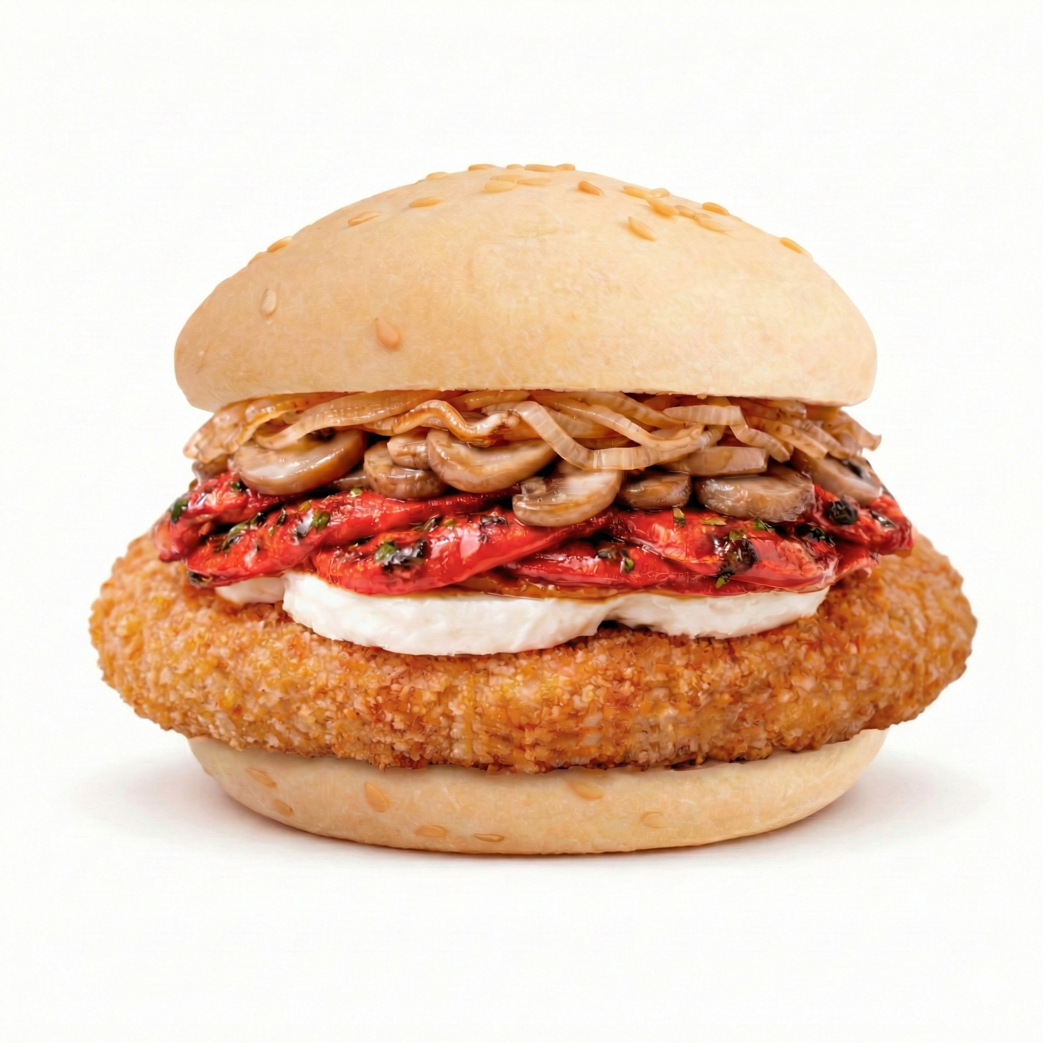 Hamburguesa de pollo Caramelizada para celíacos