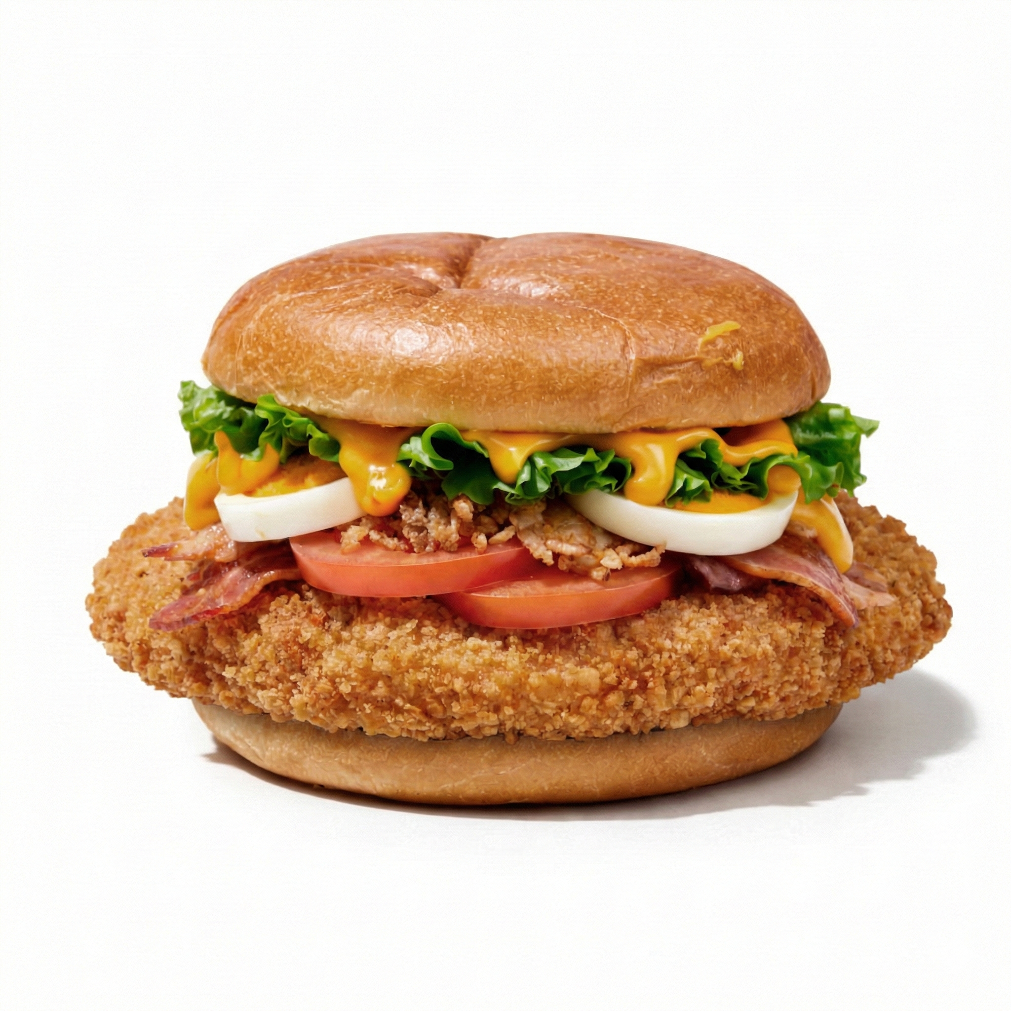 Hamburguesa de pollo Cheddar