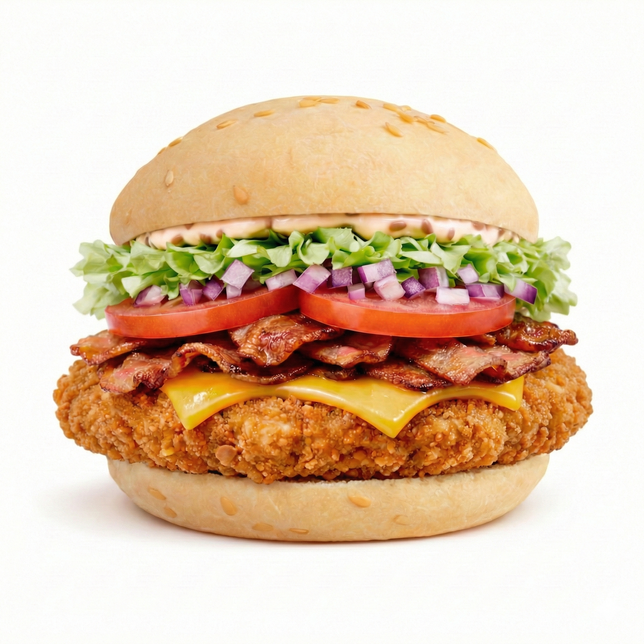 Hamburguesa de pollo Morada para celíacos