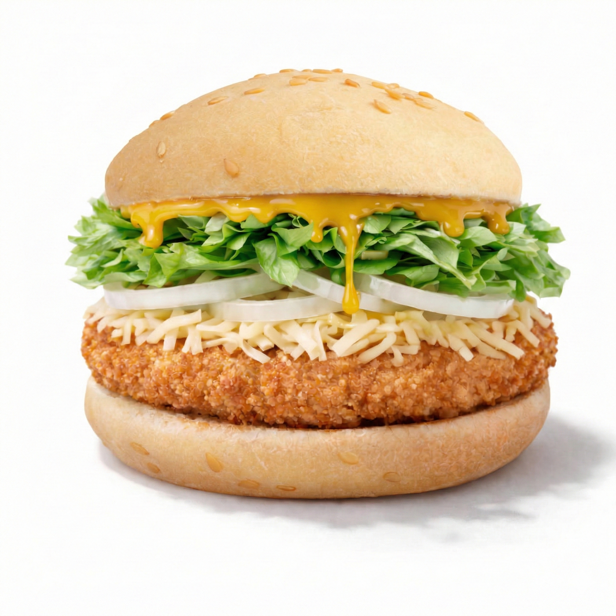 Hamburguesa de pollo Mostaza y Miel para celíacos