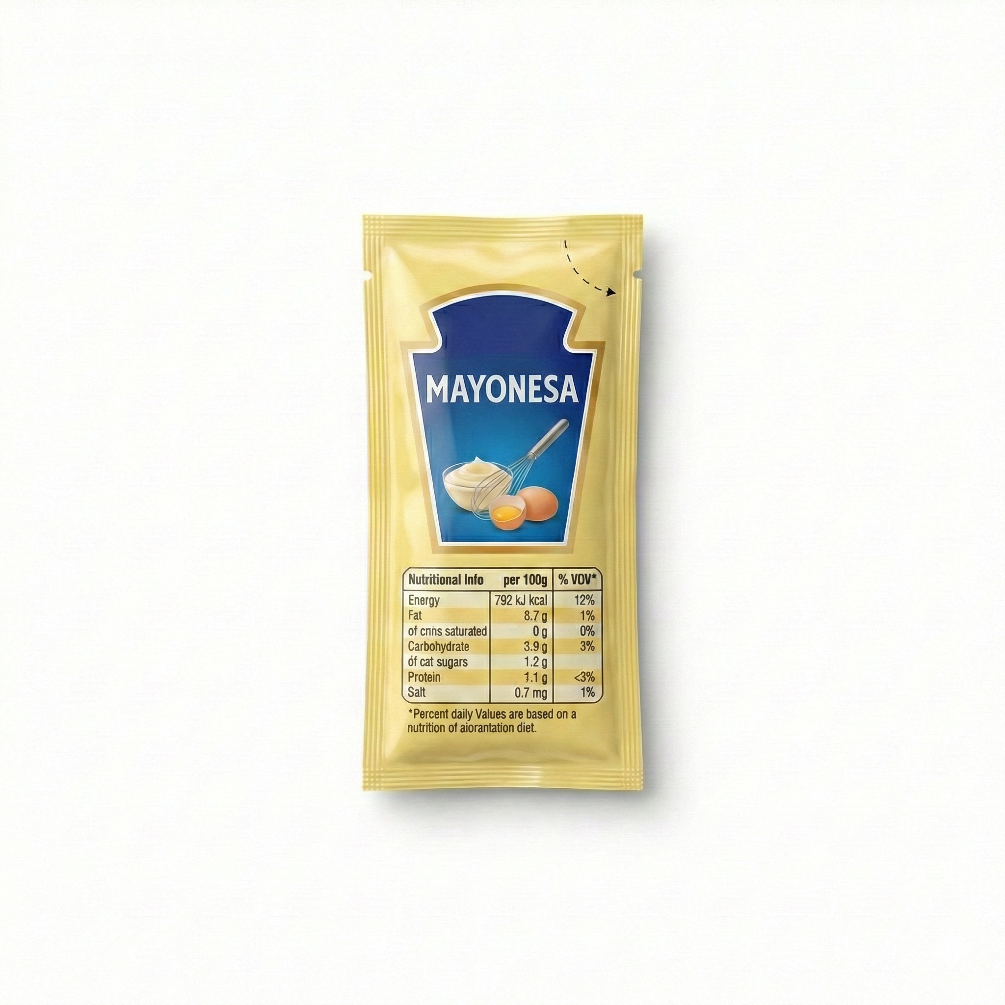 Sobre de mayonesa