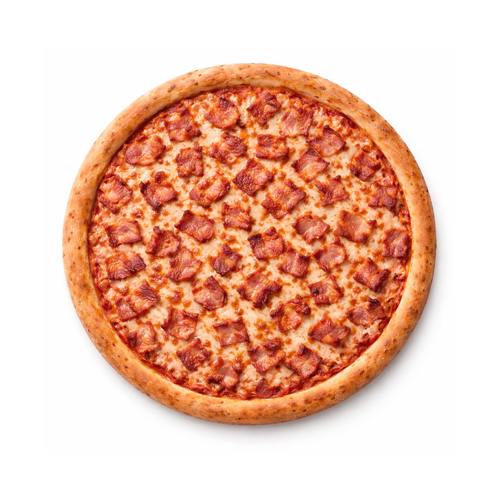 Pizza de Bacon