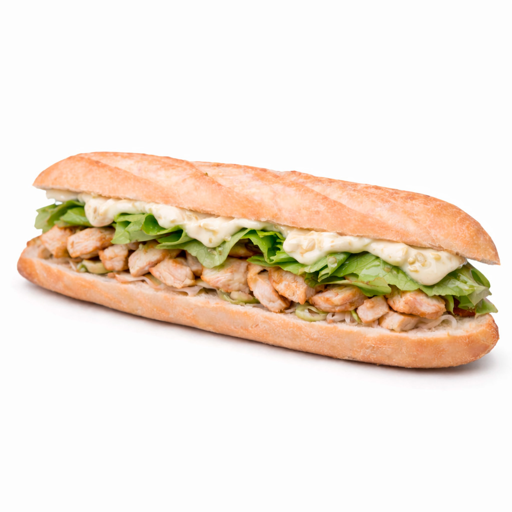 Baguette 07 de pollo