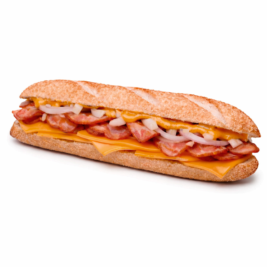 Baguette 03 de bacon