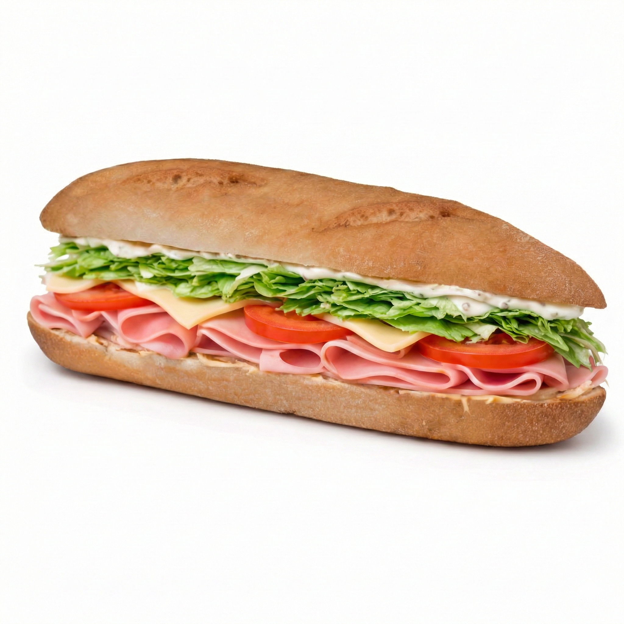 Baguette 21 de jamón york para celíacos