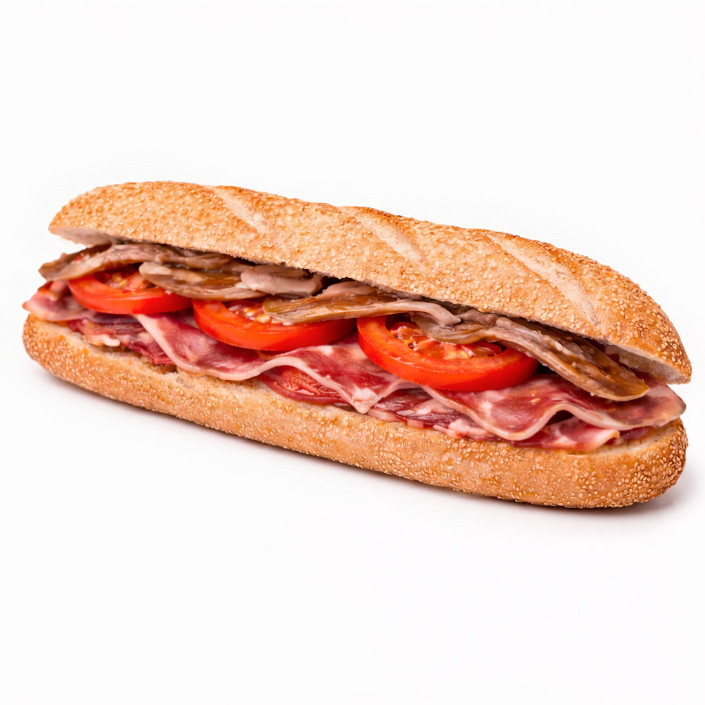Baguette 20 de jamón