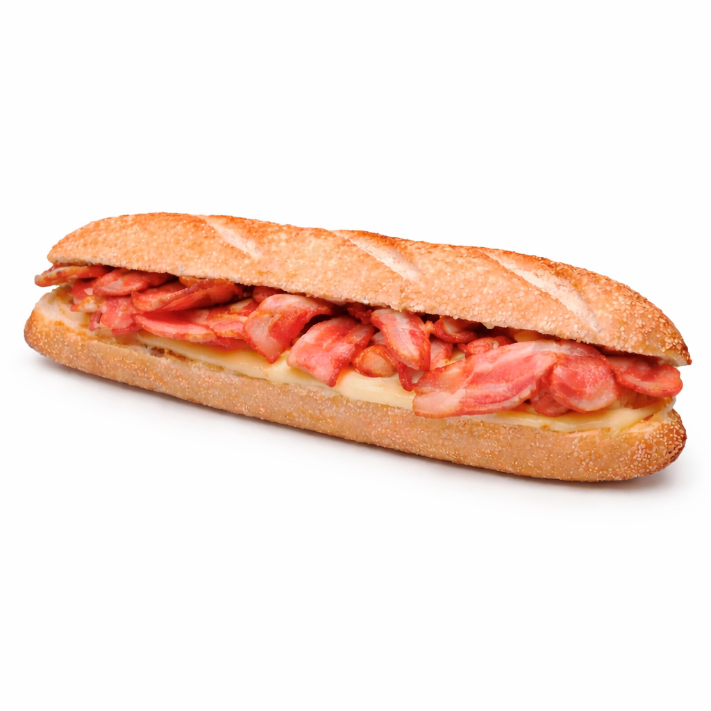 Baguette 1 de bacon