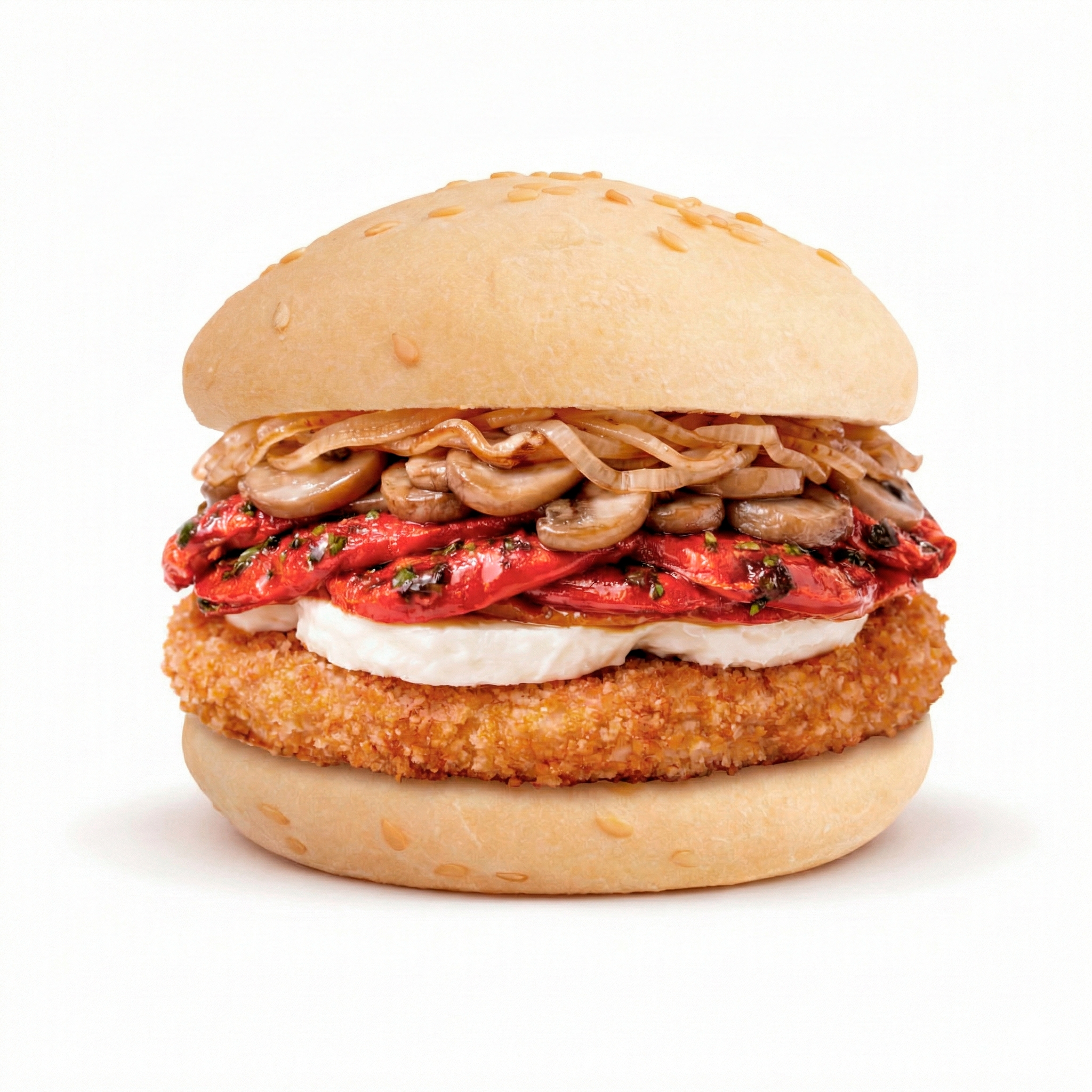 Hamburguesa de pollo Caramelizada para celíacos