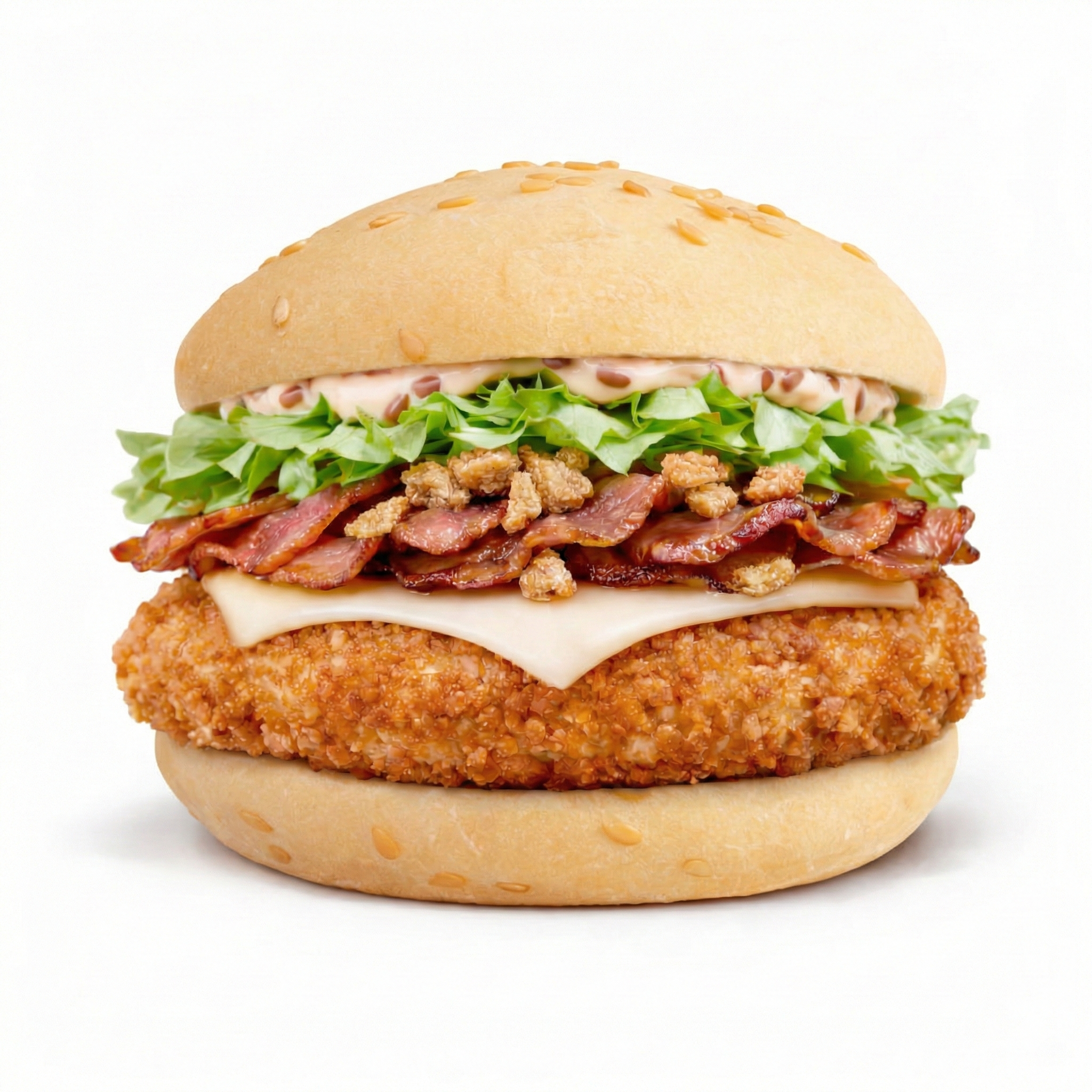 Hamburguesa de pollo Crujiente para celíacos