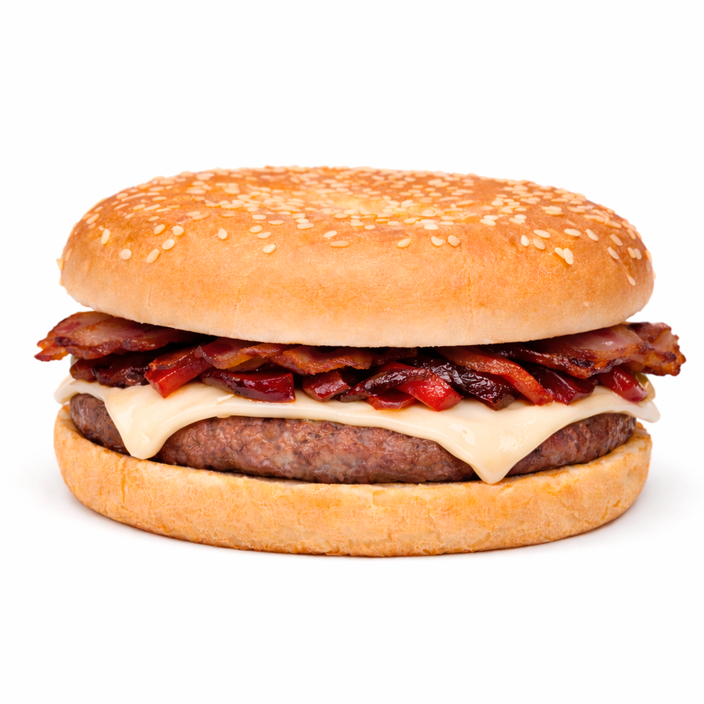 Hamburguesa de ternera con Pimientos