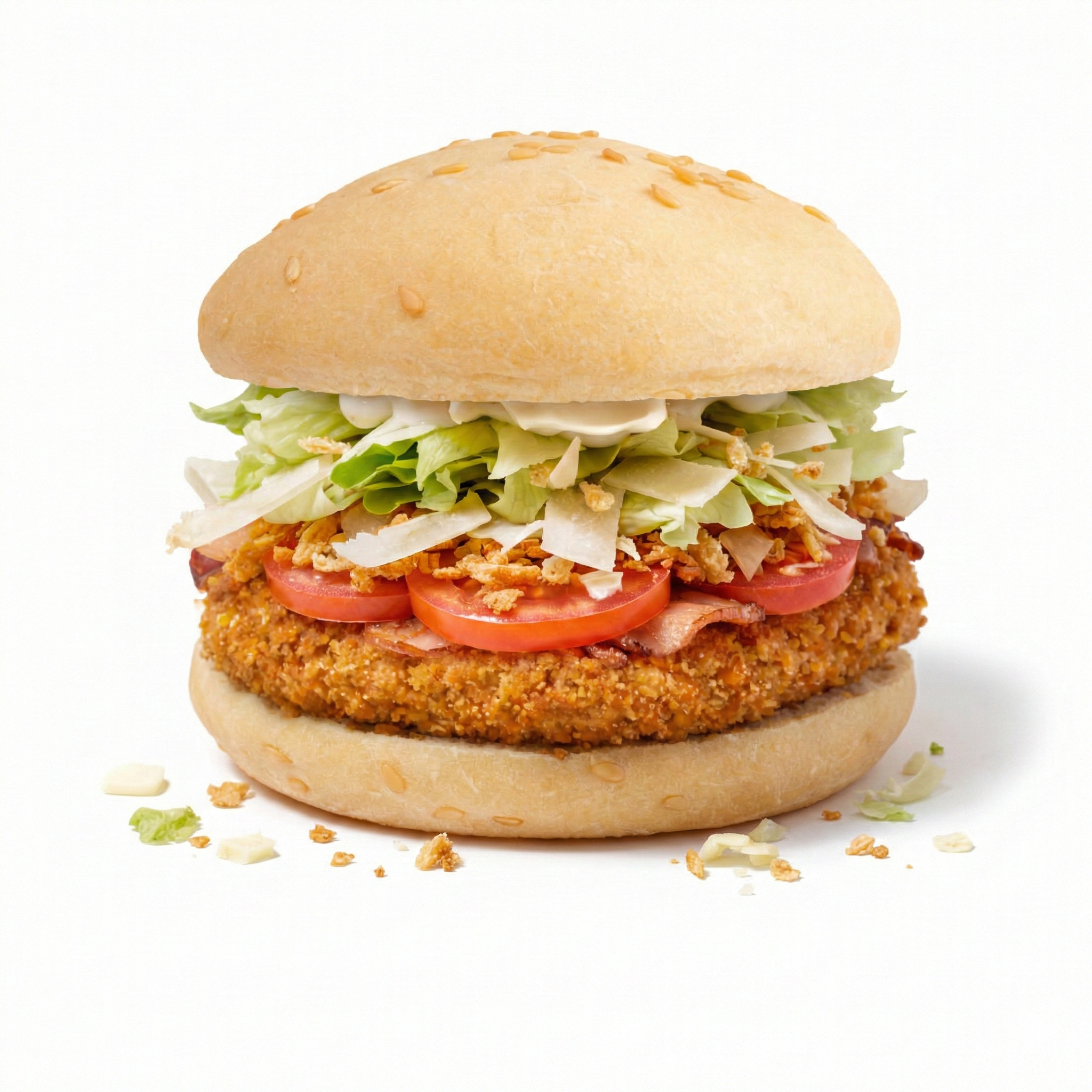 Hamburguesa de pollo Parmesana para celíacos