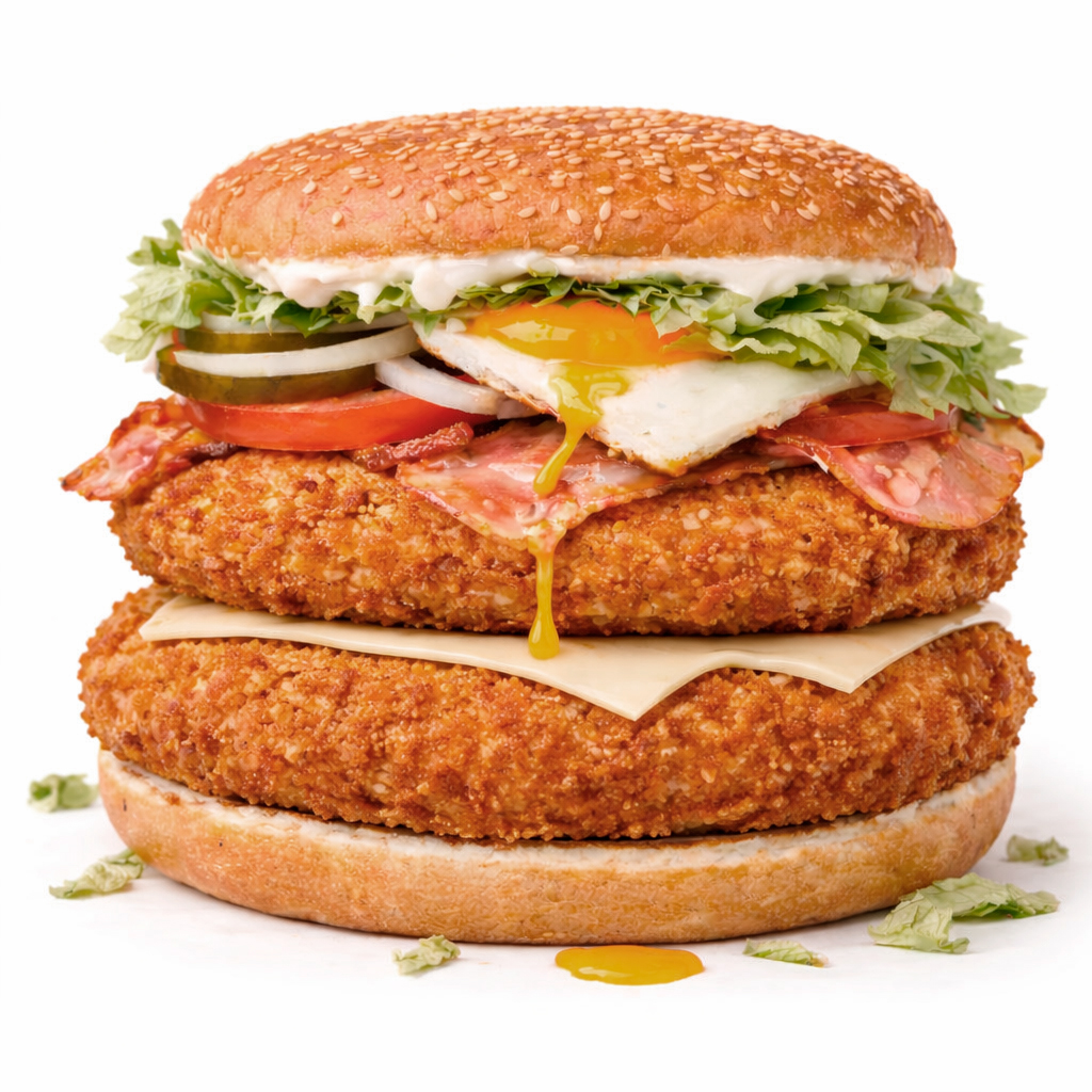 Hamburguesa de pollo Super