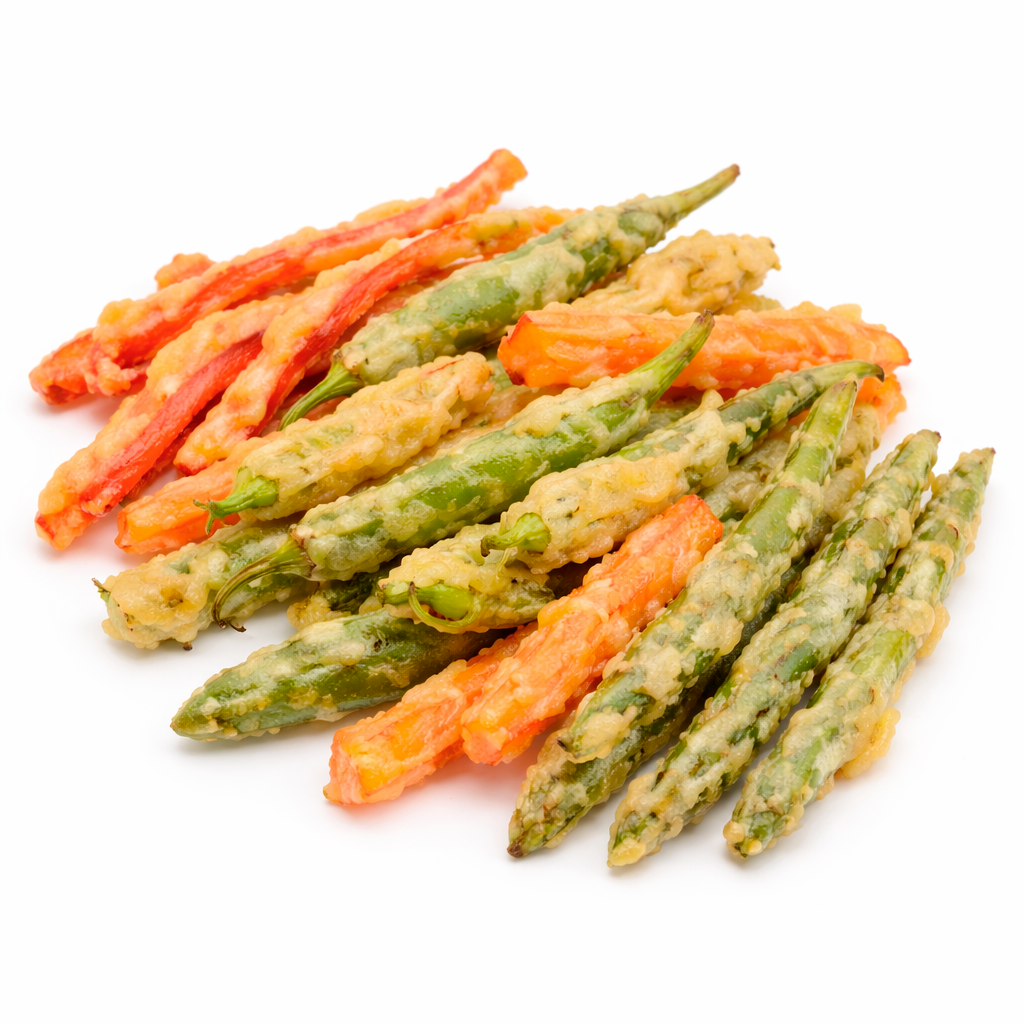 Verduras en tempura