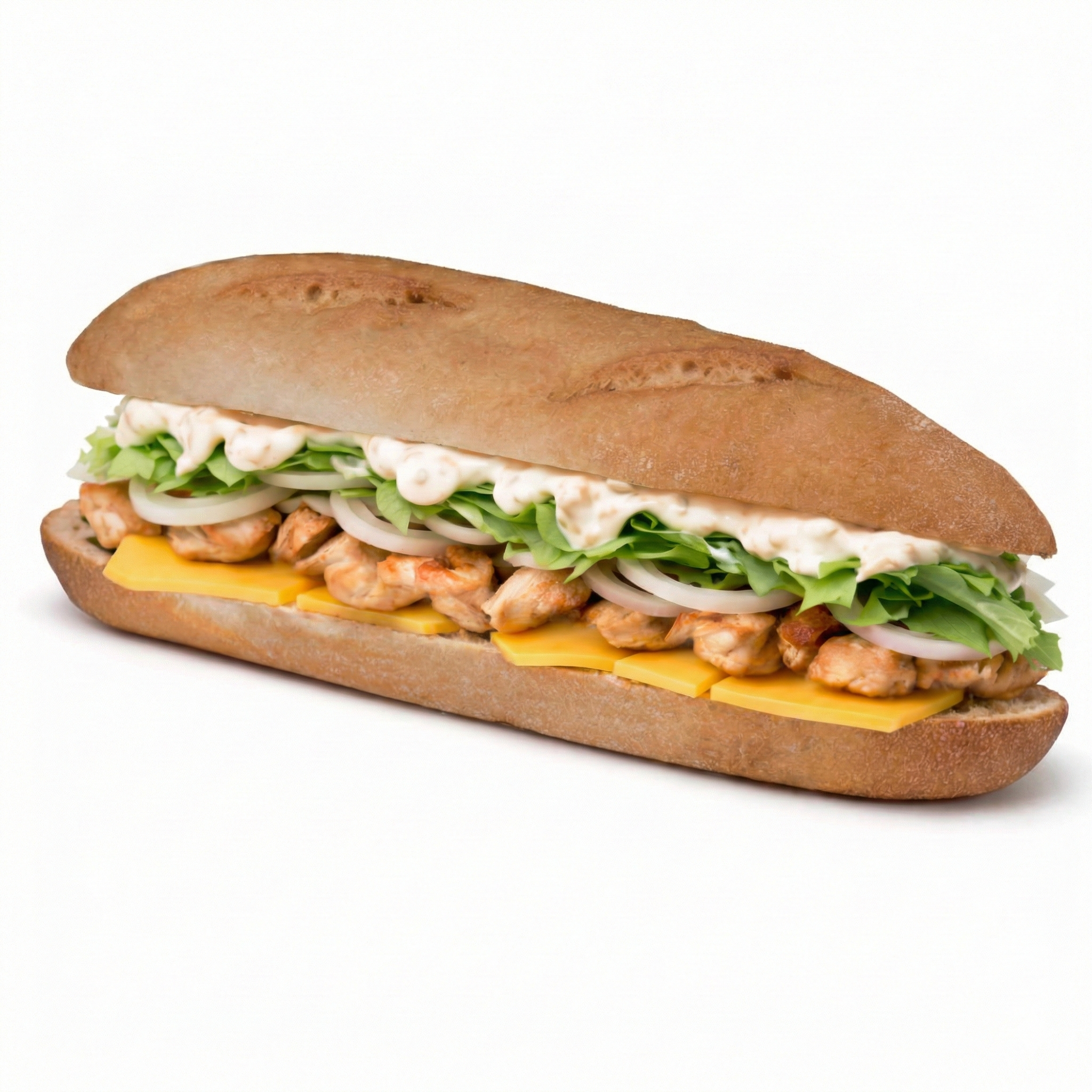 Baguette 09 de pollo para celíacos